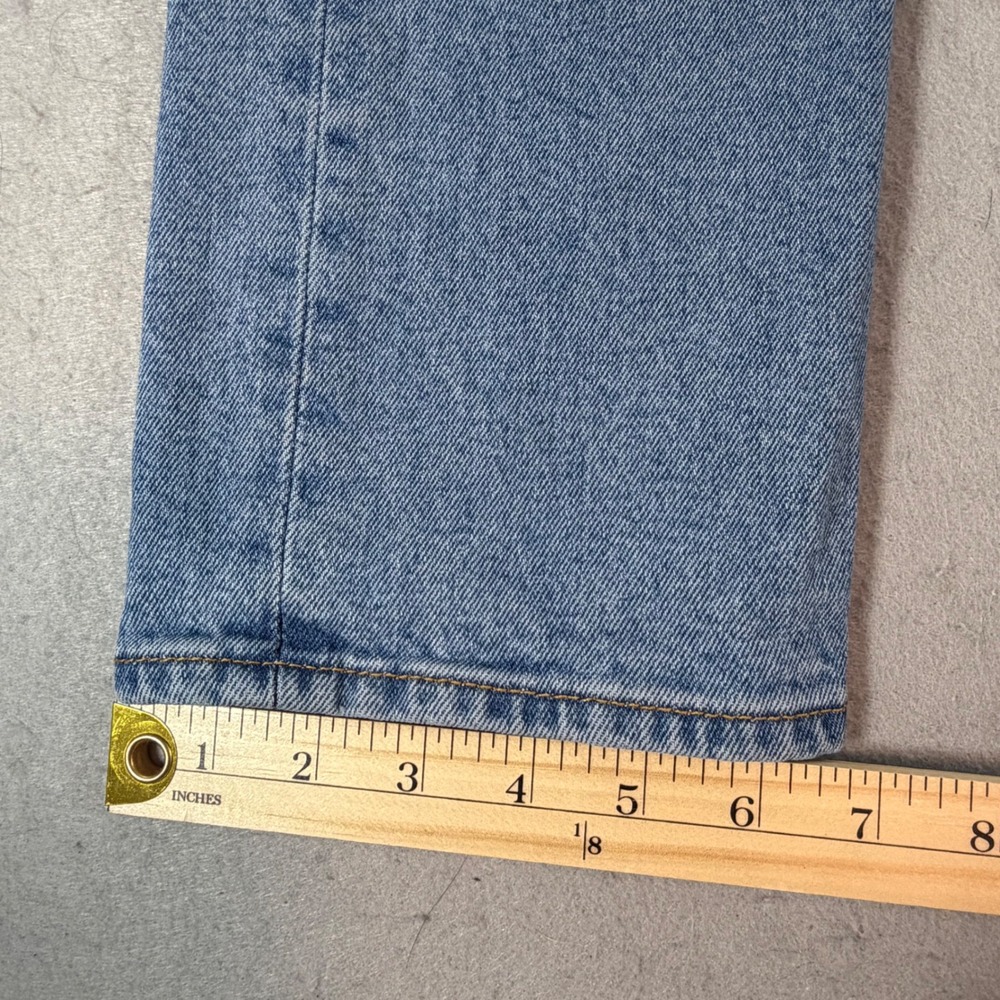 Levi's 501 Original Fit Jeans Mens 28x30 Medium Wash Button Fly Straight - Picture 11 of 12